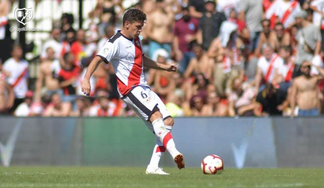 Gorka Elustondo en el Rayo Vallecano (Redes Sociales)