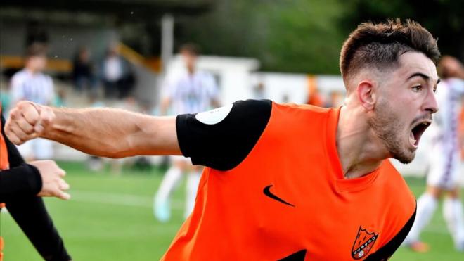 Ander Castillo en un partido del Sámano (Redes sociales)