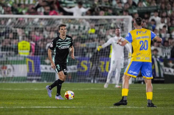 Diego Llorente, en el partido de Palma del Río (Foto: AFP7/Europa Press).