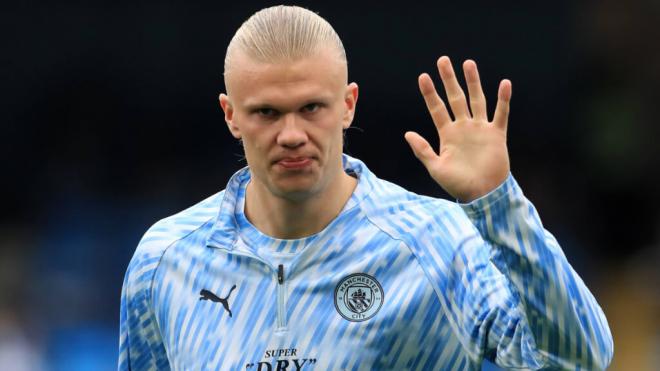 Erling Haaland con el Manchester City (Cordon Press)
