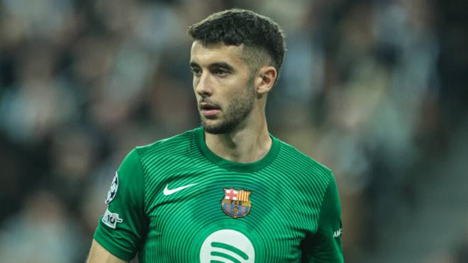 Joan García en un partido con el FC Barcelona (Cordon Press)