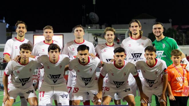 El once del Antoniano ante el Castellón (Foto: CA Antoniano).