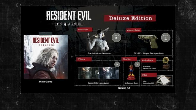 La edición deluxe de Resident Evil: Requiem con todos los detalles oficiales.
