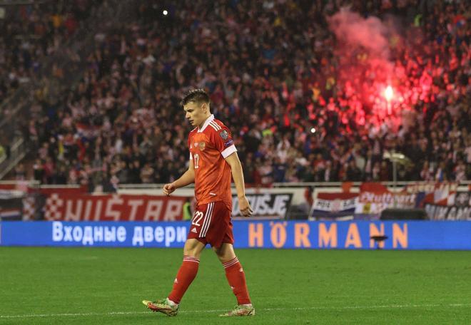 Andrei Mostovoi, jugador de la selección de Rusia (Foto: CordonPress).