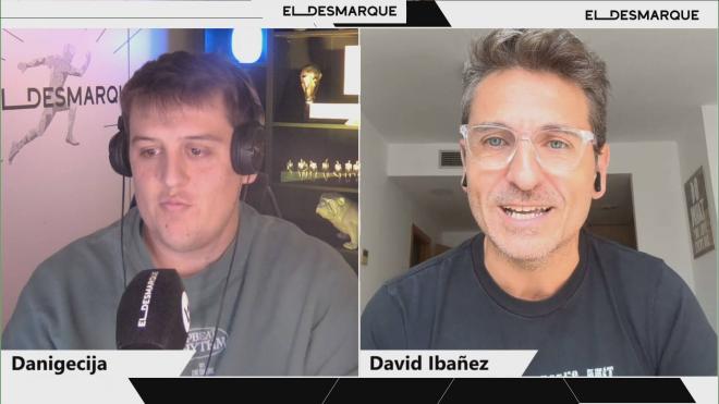 David Ibáñez hablando del Camp Nou (ElDesmarque Stream)
