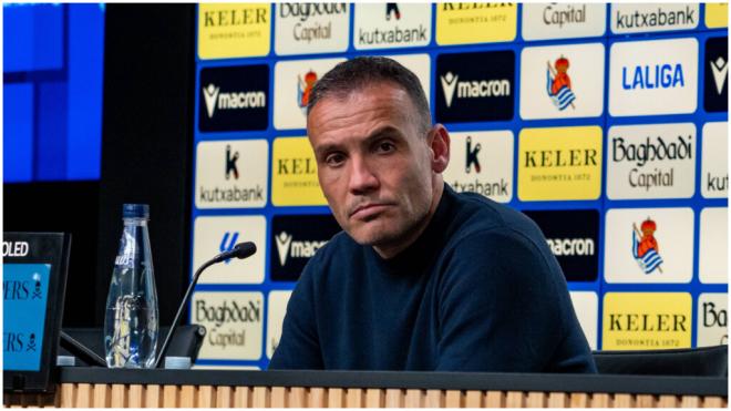 Sergio Francisco, en rueda de prensa. (Cordon Press)