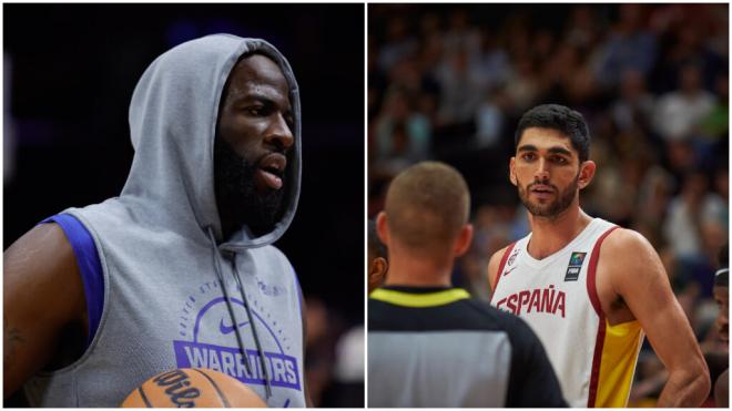 Draymond Green y Santi Aldama (Cordon Press)