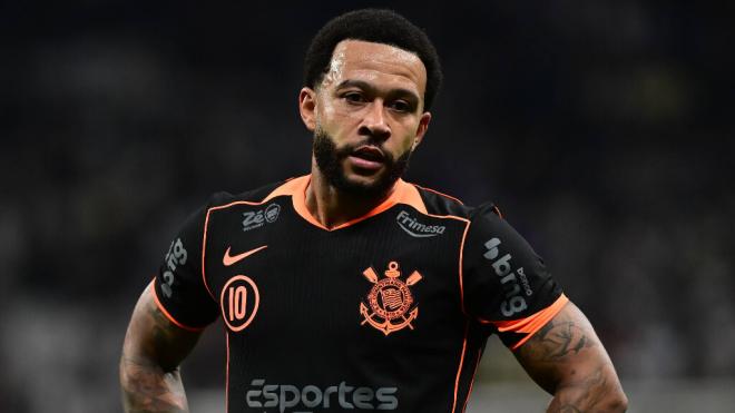 Memphis Depay en la liga brasileña (Cordon Press)