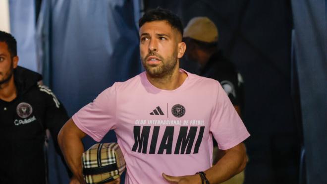Jordi Alba con el Inter de Miami (Fuente: Cordon Press)