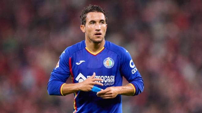 Luis Milla en un partido del Getafe (Europa Press)