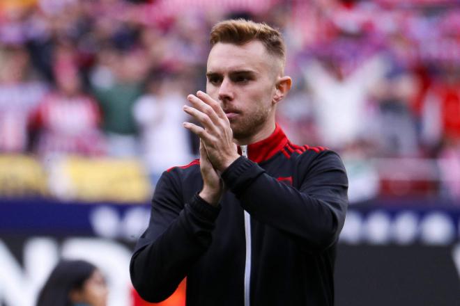 Peque, contra el Atlético (Foto: Europa Press)