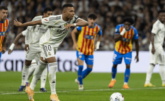 Mbappé no falló el penalti (Foto: LALIGA)