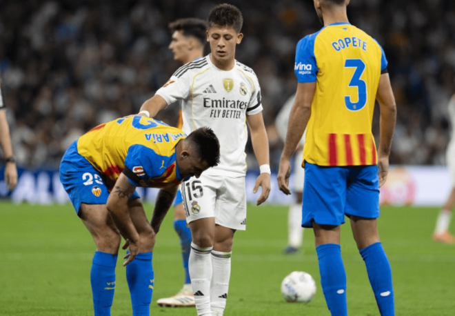 El Valencia CF, noqueado en el Bernabéu (Foto: LALIGA)