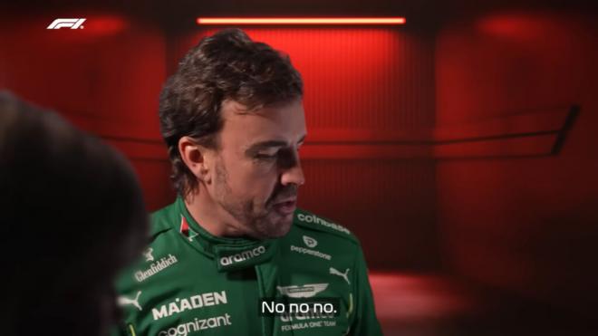 Fernando Alonso, en un vídeo con el canal de la F1