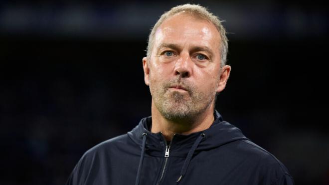 Hansi Flick, jugador del Barça (Europa Press)