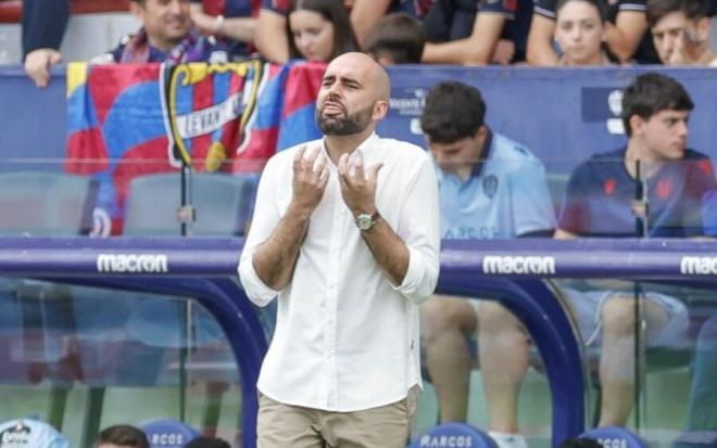 Claudio Giráldez en el Ciutat de València (Foto: LALIGA).