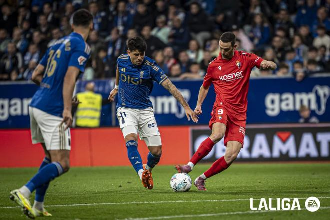 Colombatto ante Osasuna. (Foto: LALIGA)