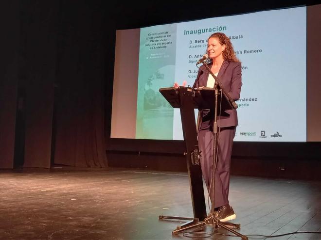 Isabel Sánchez, secretaria general para el Deporte de la Junta de Andalucía.
