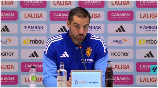 Rubén Sellés, en rueda de prensa. (LaLiga)