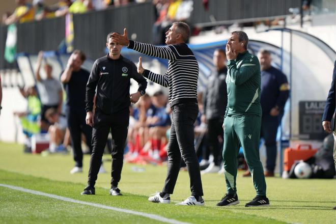 Gaizka Garitano, en el Andorra - Cádiz (Foto: CordonPress).