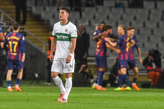 FC Barcelona - Elche en Montjuic (EFE)