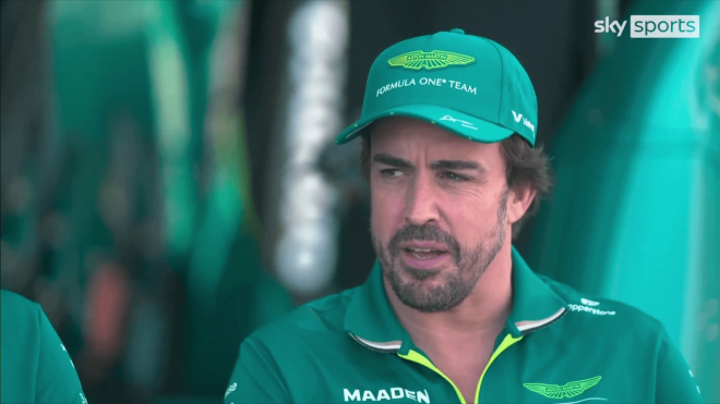 Fernando Alonso, en una entrevista con Sky Sports (Sky Sports)