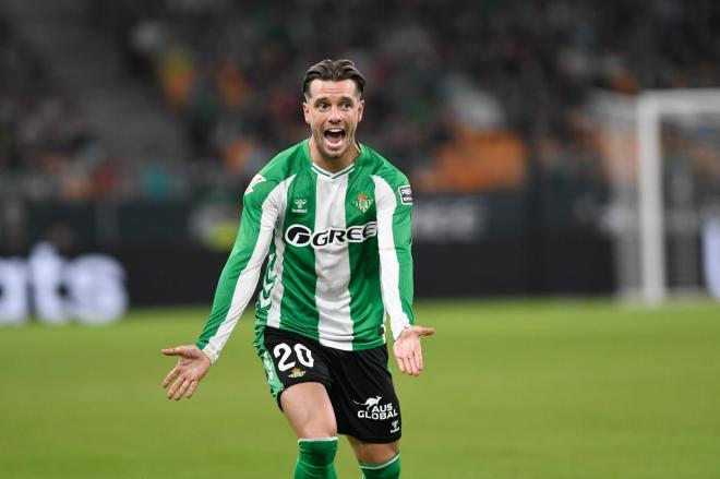 Lo Celso, contra el Mallorca (Foto: Kiko Hurtado)