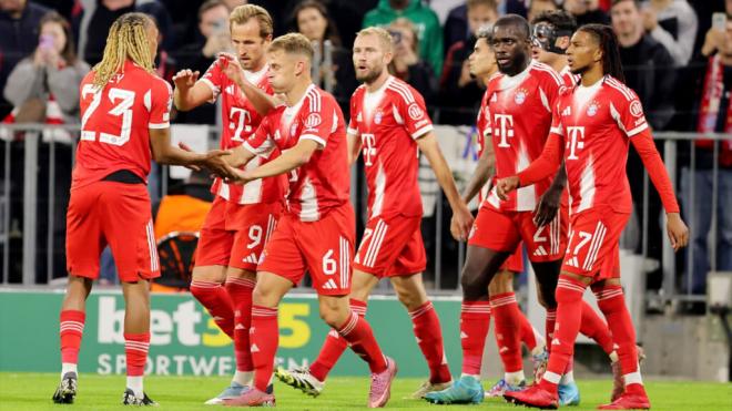 Jugadores del Bayern de Múnich en el partido ante el Chelsea (Foto: Europa Press)