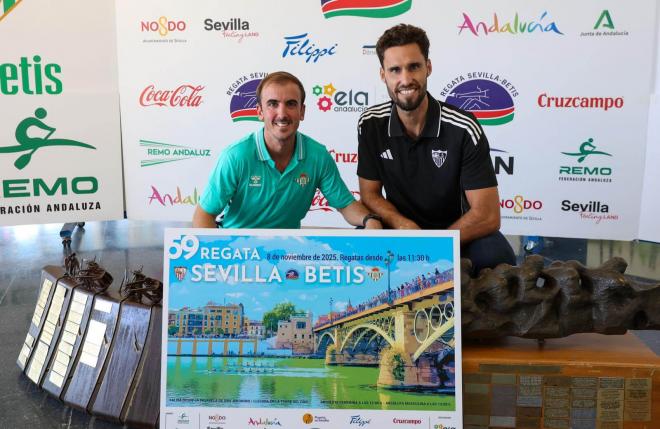 Imagen de la presentación de la 59ª Regata Sevilla - Betis.