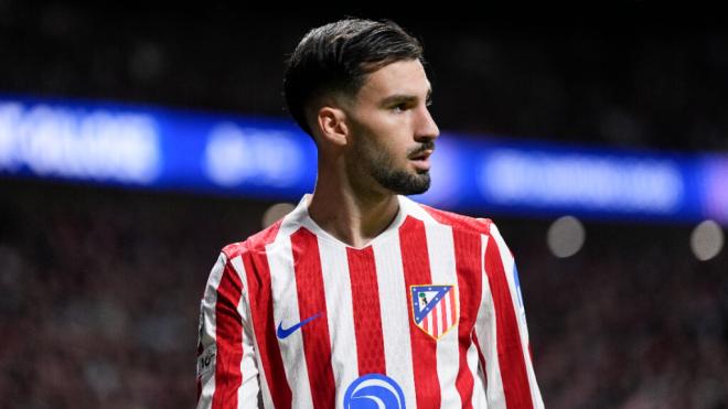 Álex Baena en un partido del Atlético de Madrid (Europa Press)