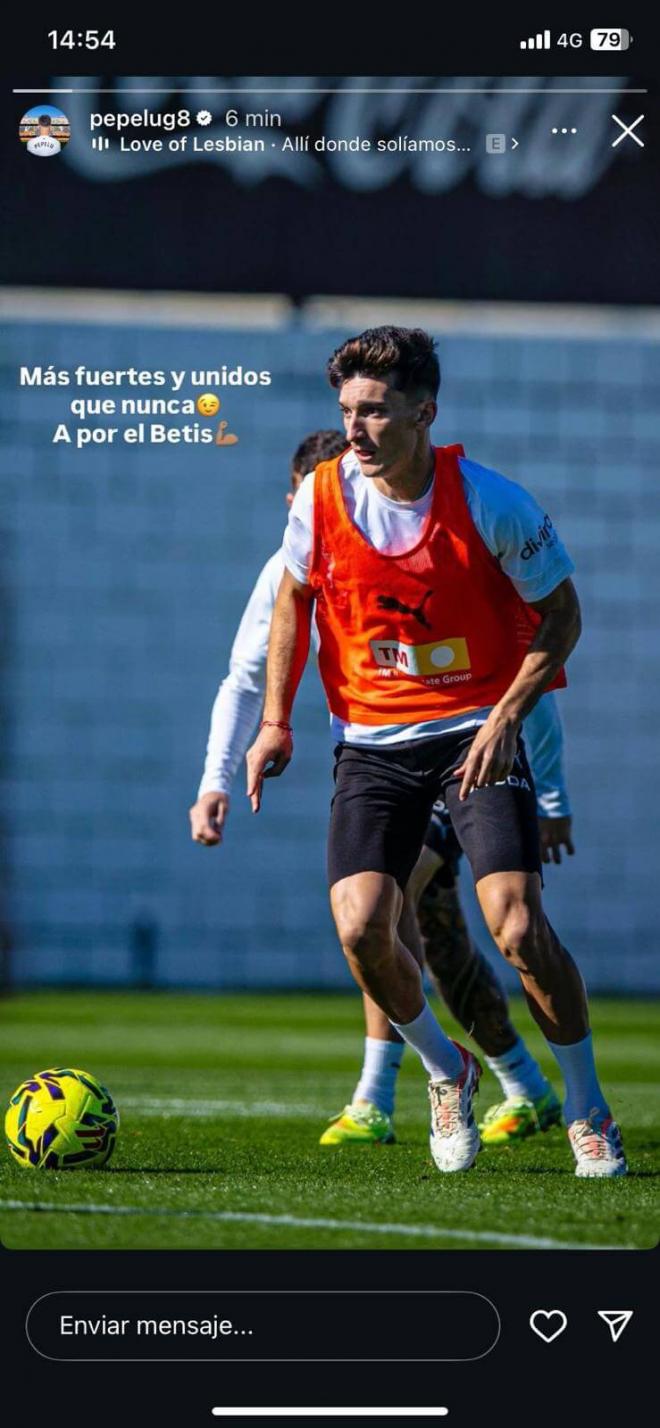 El mensaje de Pepelu