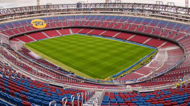 El Spotify Camp Nou, en obras (Foto: FCB).