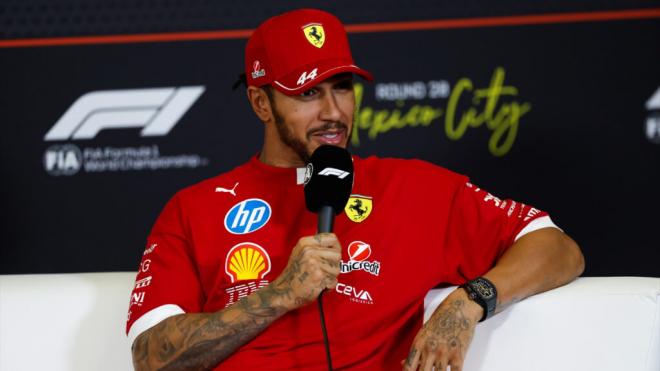Lewis Hamilton, en México (Foto: Europa Press).
