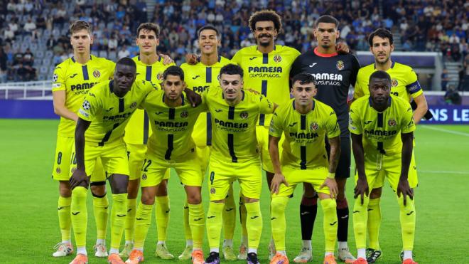 El once del Villarreal frente al Pafos (Fuente: EFE)