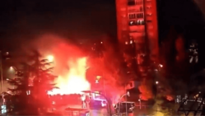 Altercados en Vallecas entre ultras del Rayo y el Lech Poznan.