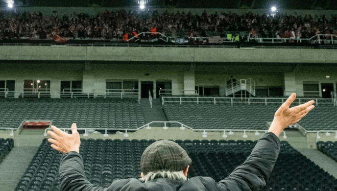 Afición del Athletic en Newcastle (Foto: Athletic Club).