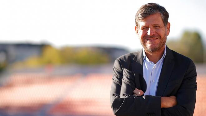 Mateu Alemany en la ciudad deportiva del Atlético de Madrid (Europa Press)