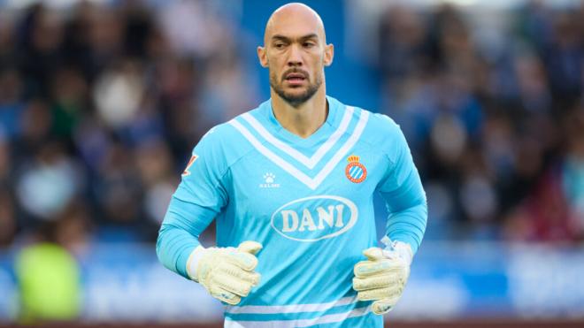 Dimitrovic con el Espanyol (Europa Press)