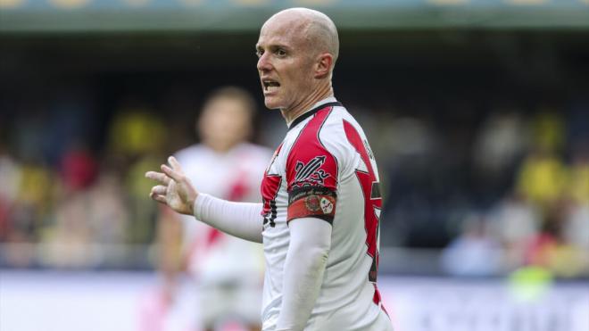 Isi Palazón, en un partido con el Rayo Vallecano (Europa Press)