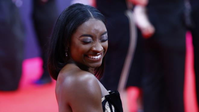 Simone Biles durante la ceremonia de los Premios Laureus World Sports Awards Madrid 2025 (Foto: Europa Press)