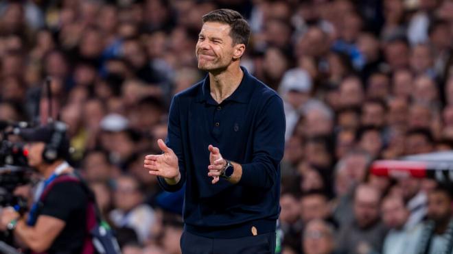 Xabi Alonso en un partido del Real Madrid (Cordon Press)