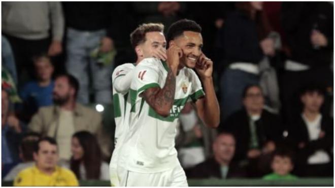 El gol de Álvaro Rodríguez ante la Real Sociedad. (LaLiga)