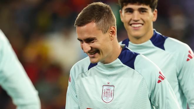Jorge de Frutos en un entrenamiento con la Selección (Europa Press)