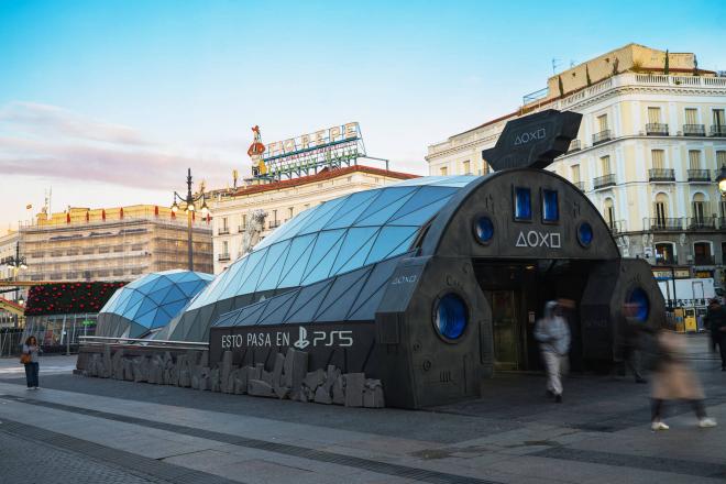 La nave de PS5 estrellada en Madrid