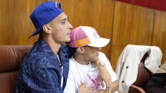 Antony y Deossa, en la gala del premio Paloma de Plata (Foto: RBB).