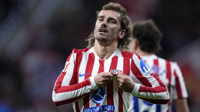 Antoine Griezmann, en el Atlético de Madrid - Levante (Foto: Europa Press).