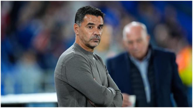 Michel, durante el Getafe - Girona. (Europa Press)