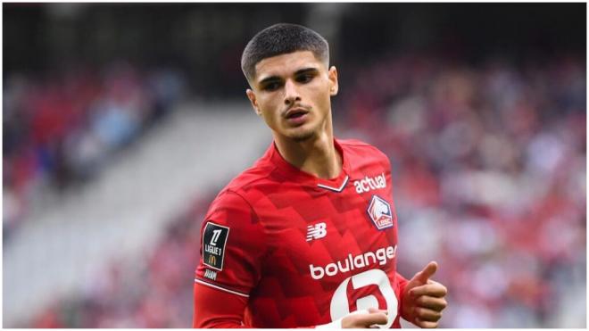 Matías Fernández-Pardo, delantero del Lille. (Cordon Press)