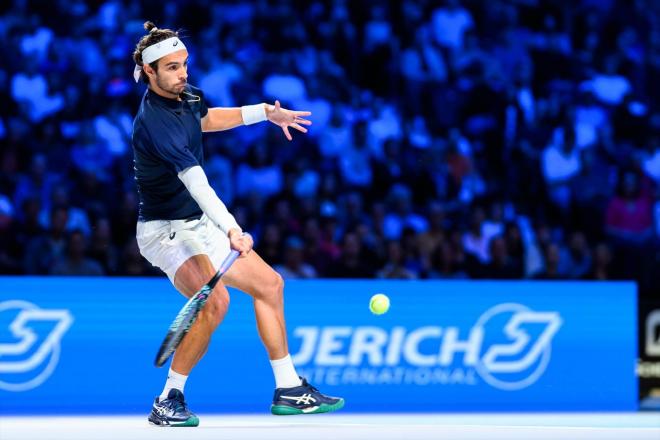 Lorenzo Musetti, durante un torneo en 2025 (Foto: Europa Press).