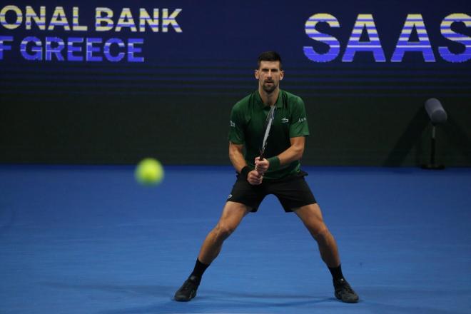 Novak Djokovic, en el Torneo de Atenas (Foto: Europa Press).